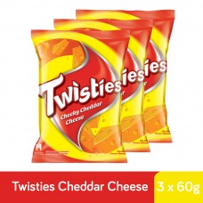 Twisties Cheddar Cheese (60g x 3)